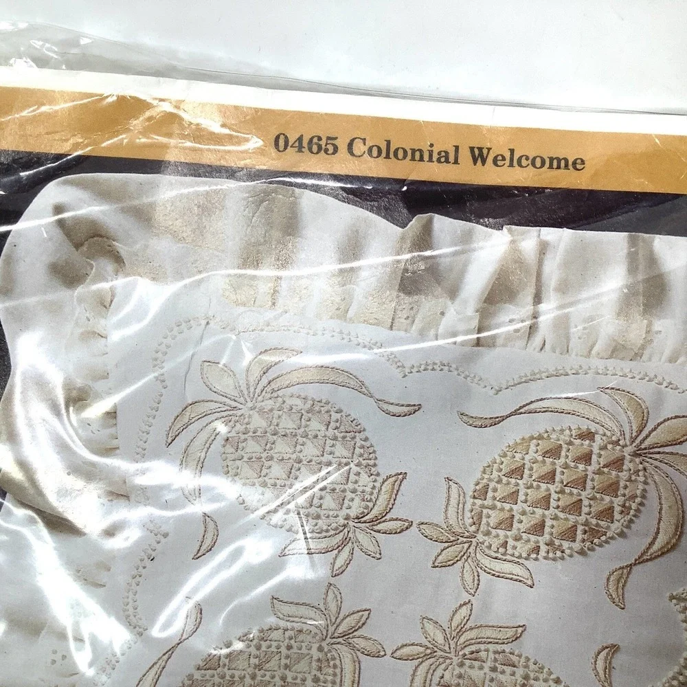 Colonial Welcome Embroidery Kit Creative Circle #0465 14